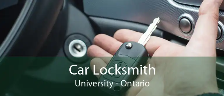 Car Locksmith University - Ontario