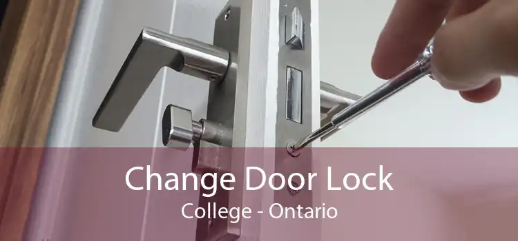 Change Door Lock College - Ontario