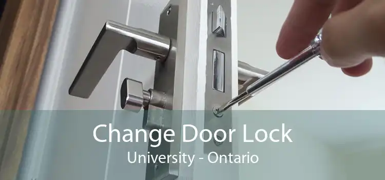 Change Door Lock University - Ontario