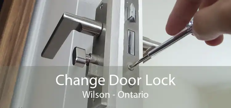 Change Door Lock Wilson - Ontario
