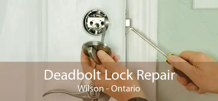 Deadbolt Lock Repair Wilson - Ontario
