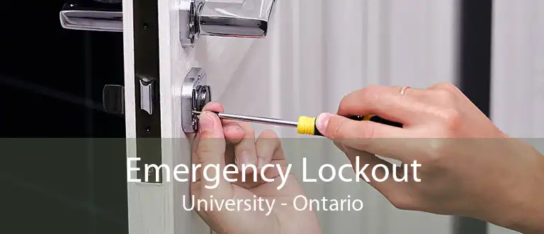 Emergency Lockout University - Ontario