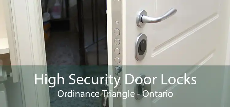 High Security Door Locks Ordinance Triangle - Ontario