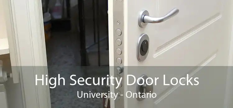 High Security Door Locks University - Ontario