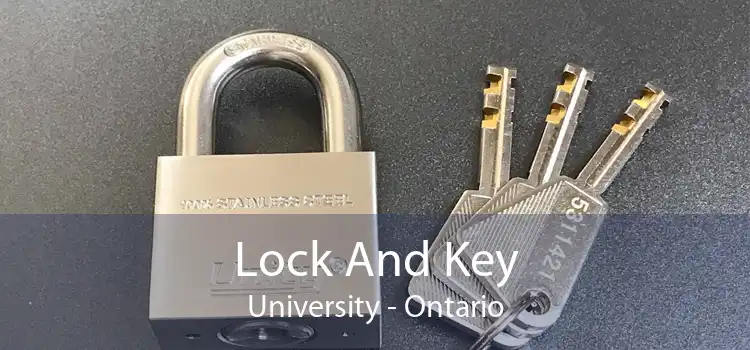 Lock And Key University - Ontario