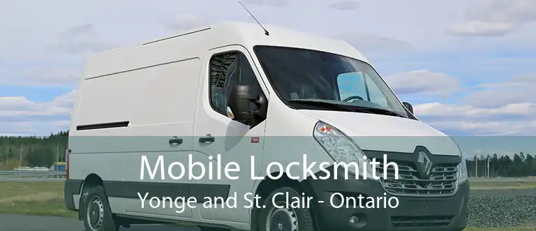 Mobile Locksmith Yonge and St. Clair - Ontario