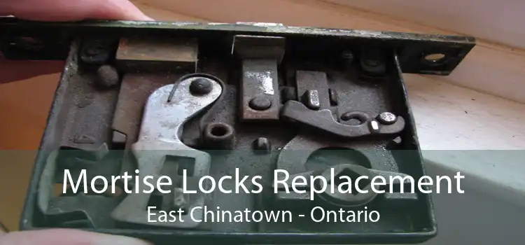 Mortise Locks Replacement East Chinatown - Ontario