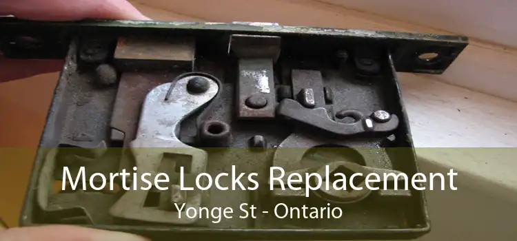 Mortise Locks Replacement Yonge St - Ontario
