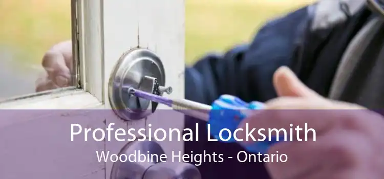 Professional Locksmith Woodbine Heights - Ontario